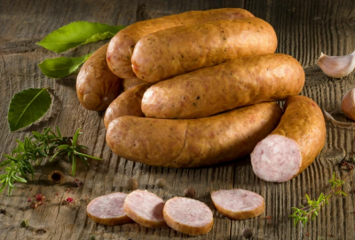 pokrojona kiełbasa